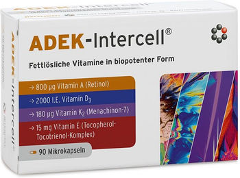 Intercell Pharma ADEK-Intercell Vitamin-Kombination Kapseln – Bild 1 von 2