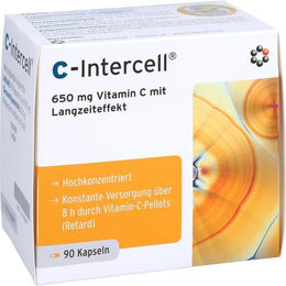 Intercell-Pharma C-Intercell Kapseln mit Ascorbinsäure vegan 90 Stück – Bild 1 von 1
