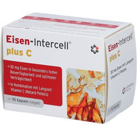 Produktbild von Intercell-Pharma Eisen Intercell Plus C mit Eisen-Bisglycinat Kapseln 30 Stück