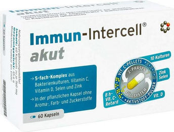 Intercell Pharma Immun Aktuelle Bakterienkulturen Kapseln 60 Stück – Bild 1 von 1