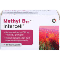 Produktbild von Intercell-Pharma Methyl B12 magensaftresistente Kapseln 90 Stück