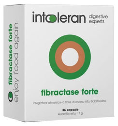 INTOLERAN FIBRACTASE FORTE Multi-Enzym-Komplex Kapseln 36 Stück – Bild 1 von 1