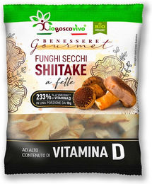 IoBoscoVivo Bio-Shiitake-Pilze getrocknet in Scheiben glutenfrei – Bild 1 von 3