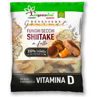 Produktbild von IoBoscoVivo Bio-Shiitake-Pilze getrocknet in Scheiben glutenfrei