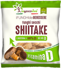 IoBoscoVivo Bio-Shiitake-Pilze getrocknet in Scheiben vegan glutenfrei – Bild 1 von 3