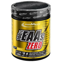 Produktbild von IronMaxx 100% EAAs Zero Tropical EAA-Pulver Vegan und Zuckerfrei 500g