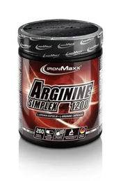IronMaxx Arginin Simplex L-Arginin Kapseln 260 Stück zuckerfrei und glutenfrei – Bild 1 von 3