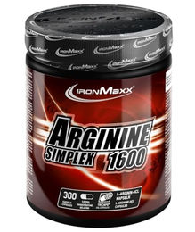 IronMaxx Arginin Simplex L-Arginin Kapseln zuckerfrei 300 Stück – Bild 1 von 6