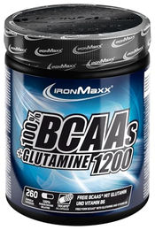 IronMaxx BCAA und Glutamin 1200 Kapseln, 260 Tricaps, zuckerfrei – Bild 1 von 3