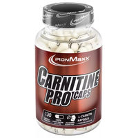 Produktbild von IronMaxx Carnitin Pro L-Carnitin Kapseln hochdosiert 130 Stück vegetarisch und zuckerfrei