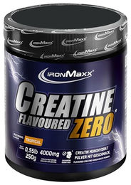 IronMaxx Creatine Powder Flavoured Zero Tropical - Kreatin Monohydrat Pulver 250g vegan und zuckerfrei – Bild 1 von 1