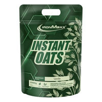 Produktbild von IronMaxx Instant Oats Haferflocken Vanille 2000g Pulver vegan Low Sugar ohne Zusatzstoffe