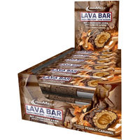 Produktbild von IronMaxx Lava Bar Proteinriegel Schokolade zuckerarm ohne Zusatzstoffe