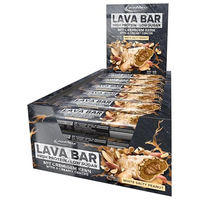 Produktbild von IronMaxx Lava Protein Bar White Salty Peanut - 18x40g - Zuckerarmer Proteinriegel ohne Zusatzstoffe