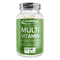 Produktbild von IronMaxx Multivitamin Kapseln für Sportler ohne Zusatzstoffe 130 Stück