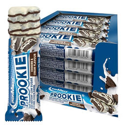IronMaxx Prookie Protein-Cookies Cookies & Cream Low Sugar 16 x 45g Riegel – Bild 1 von 2