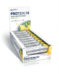 IronMaxx Protein 30 Proteinriegel Banane 24 x 35g zuckerarm und Low Carb – Bild 1 von 4