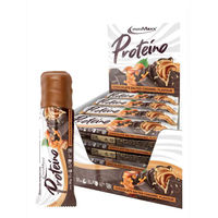 Produktbild von IronMaxx Proteino Proteinriegel Chocolate Salted Caramel 12 x 30 g zuckerarm und glutenfrei