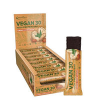 Produktbild von IronMaxx Vegan 30 Proteinriegel 24 x 35 g zuckerarm vegan
