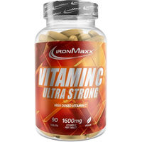 Produktbild von IronMaxx Vitamin C Ultra Strong Tabletten für Sportler mit 1600 mg Vitamin C