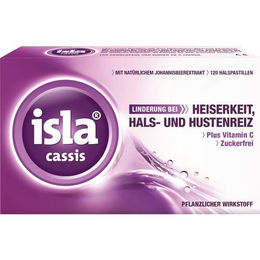 ISLA CASSIS Lutschtabletten Cassis Geschmack 120 Stück – Bild 1 von 1