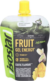 Isostar Actifood High Energy Gel Exotic Sticks ohne Zusatzstoffe – Bild 1 von 2