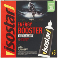 Produktbild von Isostar Energy Booster Gel Cola ohne Zusatzstoffe 5 x 20 g
