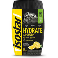 Produktbild von Isostar Hydrate & Perform Isotonisches Sportgetränkepulver Zitrone