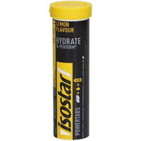 Produktbild von Isostar Powertabs Fast Hydration Brausetabletten Zitrone 120 Stück