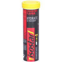 Produktbild von Isostar Powertabs Fast Hydration Cranberry Brausetabletten für Sportler 120 Stück