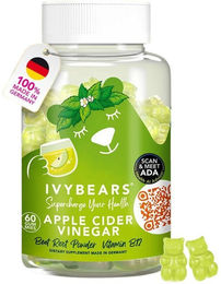 IvyBears Apple Cider Vinegar Gummibärchen mit Folsäure und Vitamin B12 vegan – Bild 1 von 1