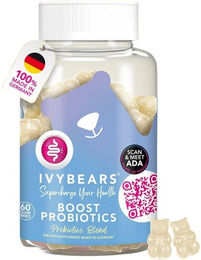 IvyBears Boost Probiotics Gummibärchen 60 Stück – Bild 1 von 1