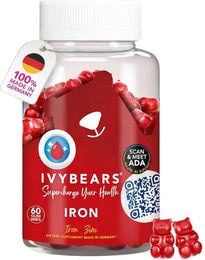 IvyBears Iron Gummis mit Eisen und Zink vegan 60 Stück – Bild 1 von 1