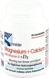 J. Schneider GmbH Magnesium und Calcium Lutschtabletten für Sportler – Bild 1 von 1