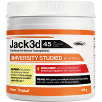 Produktbild von Jack3d Advanced Pre-Workout USP Labs Pulver Tropical 315 g