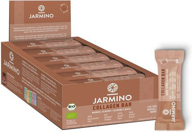 JARMINO Bio Kollagenriegel Mandel glutenfrei und zuckerfrei – Bild 1 von 4