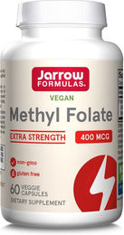 Jarrow Formulas Methyl Folate 5-MTHF Folsäure vegane Kapseln für Frauen, Schwangere und Stillende 60 Stück – Bild 1 von 2