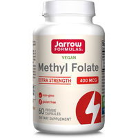 Produktbild von Jarrow Formulas Methyl Folate 5-MTHF Folsäure vegane Kapseln für Frauen, Schwangere und Stillende 60 Stück