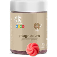 Produktbild von JELLYPILLS Magnesium Gummis für Kinder vegan zuckerfrei glutenfrei laktosefrei ohne Gelatine