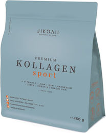JIKOAII Premium Kollagenpulver SPORT mit Kollagen Typ I, II & III, Kreatin, Magnesium und Vitamin C, 450 g – Bild 1 von 1
