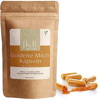 Produktbild von JKR Spices Goldene Milch Kapseln vegan bio ohne Zusatzstoffe 210 Stück