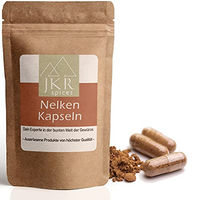 Produktbild von JKR Spices Nelken Kapseln vegan 210 Stück ohne Zusatzstoffe