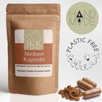 Produktbild von JKR Spices Nelken Kapseln vegan hochdosiert 420 Stück