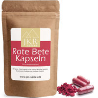Produktbild von JKR Spices Rote Bete Kapseln vegan ohne Zusatzstoffe 180 Stück