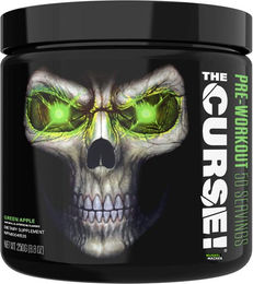 JNX Sports The Curse Pre-Workout Pulver Grüner Apfel 250 g – Bild 1 von 4