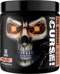 JNX Sports The Curse Pre-Workout Pulver Pfirsichringe 250 g – Bild 1 von 3