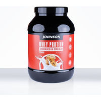 Produktbild von Johnson Whey Protein Konzentrat Pulver Cookies & Cream 750 g