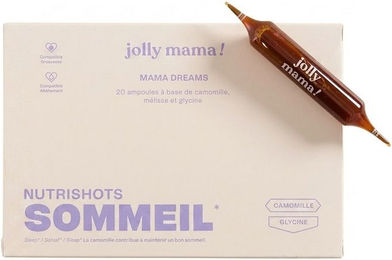 Jolly Mama Mama Dreams Kombipräparat mit Kamille, Melisse und Glycin in Ampullen glutenfrei – Bild 1 von 1