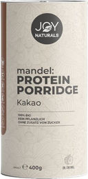 JOY NATURALS Bio Mandelprotein Porridge Schokolade Pulver – Bild 1 von 3