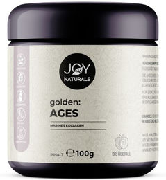 JOY NATURALS golden:AGES Kollagen Pulver mit marinem Fisch-Kollagen – Bild 1 von 2